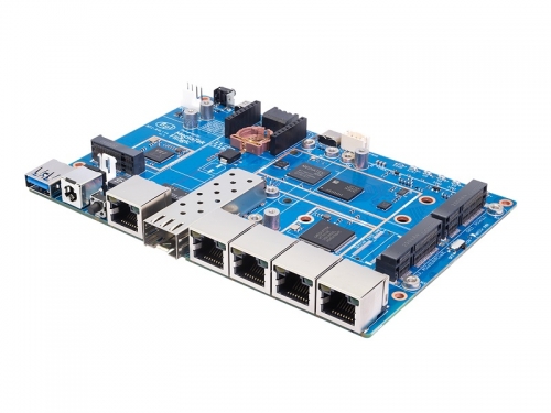 Banana Pi BPI-R4 Lite Wifi Router board with Mediatek MT7987 chip design